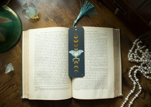 Luna Moth Bookmark - Image 2